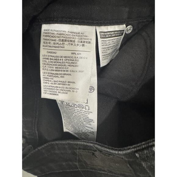 Levi's Slight Curve Mid-Rise Straight Jeans Rare Discontinued Style Circa 2010 6 - Picture 7 of 11